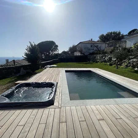 Magnifique Villa Vue Mer Avec Piscine Privee וילה Santa-Maria-di-Lota
